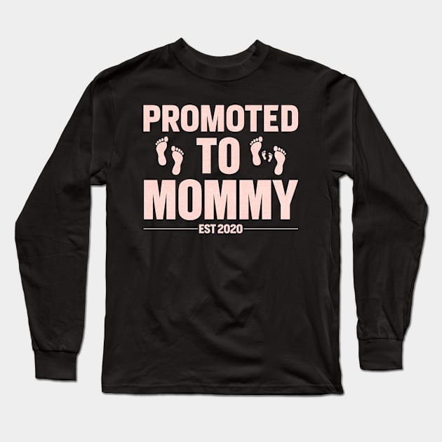 Promoted To Mommy Long Sleeve T-Shirt by Albatross